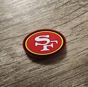 San Francisco 49ers NFL Croc Charm Jibbitz Men Women Kids NEW